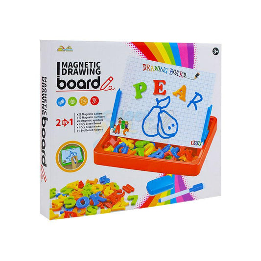 Magnetic Learning Case - Drawing Board & Alphabet Set
