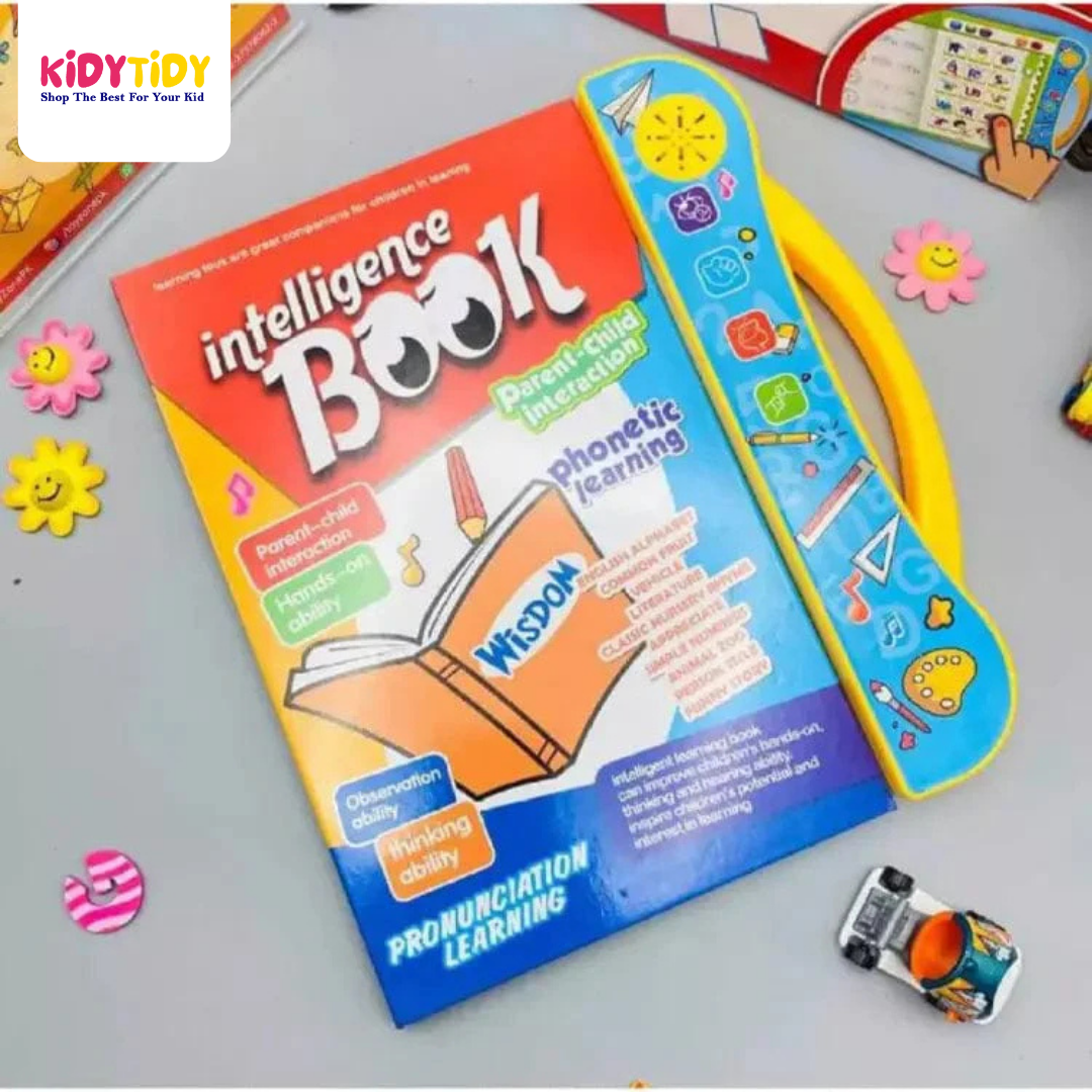 📘 Intelligence Learning Book for Kids – Interactive Educational Toy
