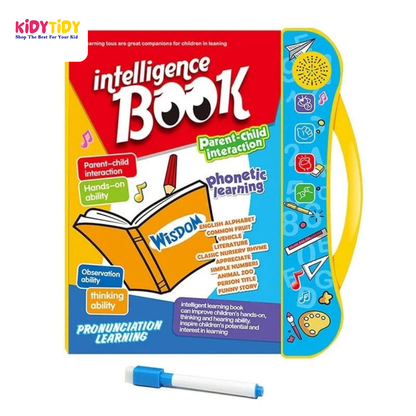 📘 Intelligence Learning Book for Kids – Interactive Educational Toy