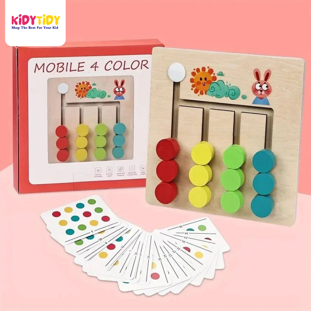 Wooden Color Sorting Educational Toy