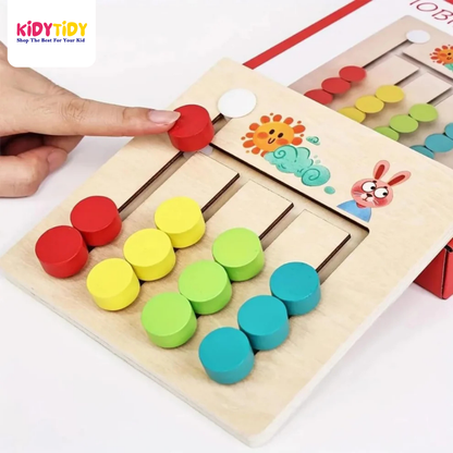 Wooden Color Sorting Educational Toy