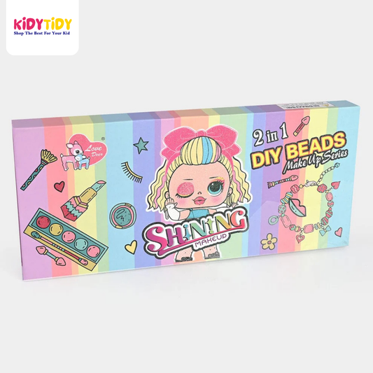 Kids' Deluxe Rainbow Vanity & DIY Jewelry Set