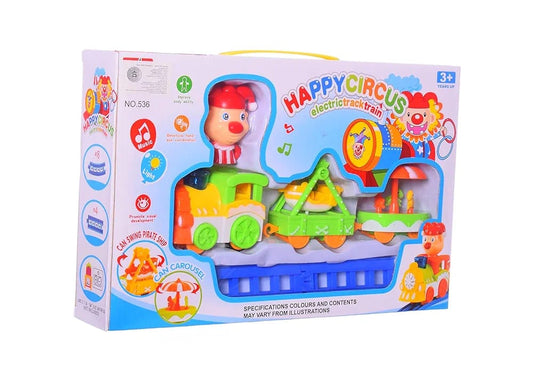 Cartoon Circus Train Toy Set
