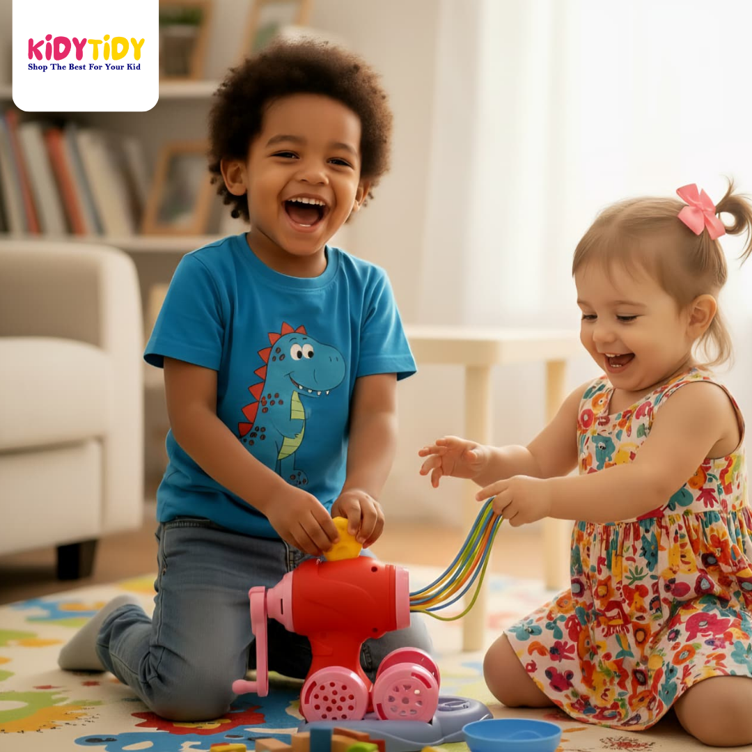 Sensory Play Clay Kitchen Set - Noodle & Dumpling Creative Craft Kit