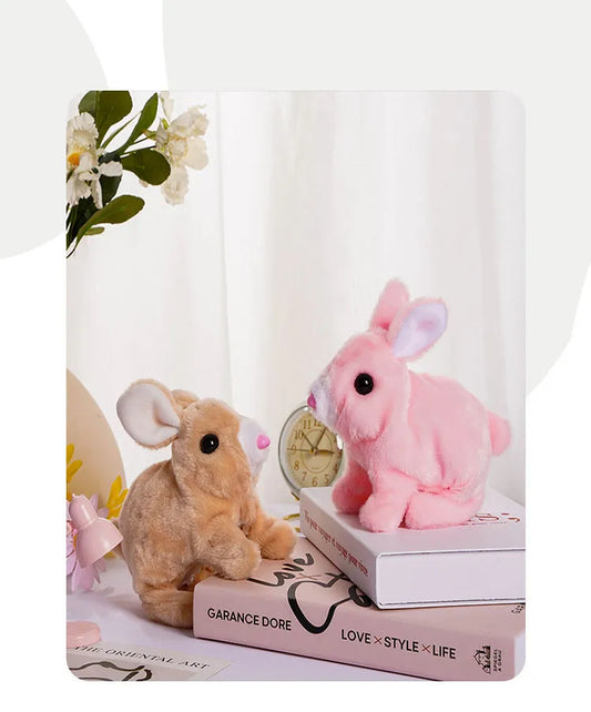 BunnyHop Buddies – Walking & Dancing Plush Rabbits