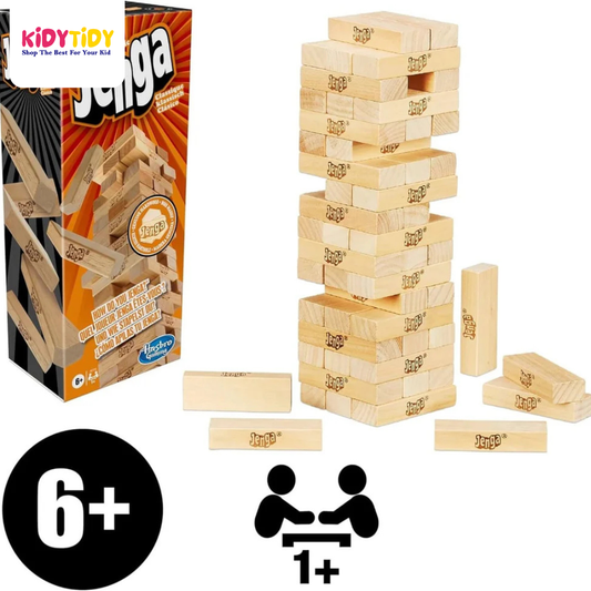 Classic Jenga – The Original Stacking Game