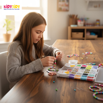 Colorful Alphabet & Crystal Bead Set