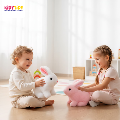 BunnyHop Buddies – Walking & Dancing Plush Rabbits