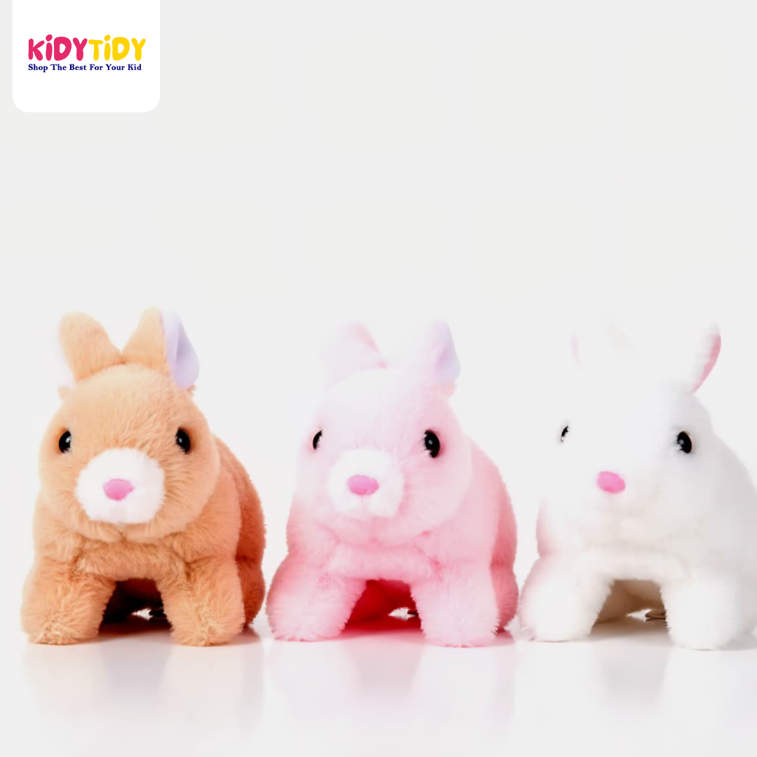 BunnyHop Buddies – Walking & Dancing Plush Rabbits