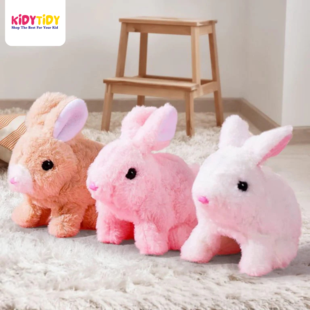 BunnyHop Buddies – Walking & Dancing Plush Rabbits