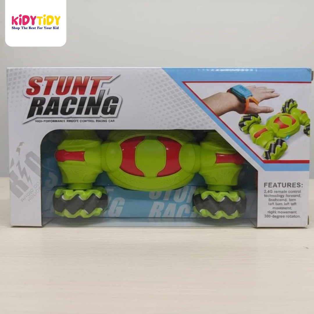 Stunt Racing Hand-Control RC Car – 360° Rotating Drift Vehicle