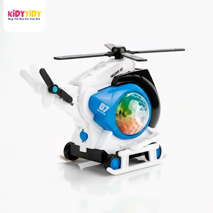 MUNDUS 07 Kid's Electric Helicopter: 360° Rotating Drive