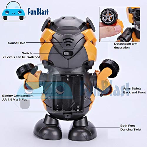 Dance Hero Robot Toy –  with Lights & Music