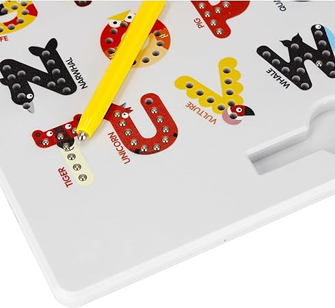 Educational Magnetic Letters Set - Fun Animal-Themed Alphabet Magnets for Kids