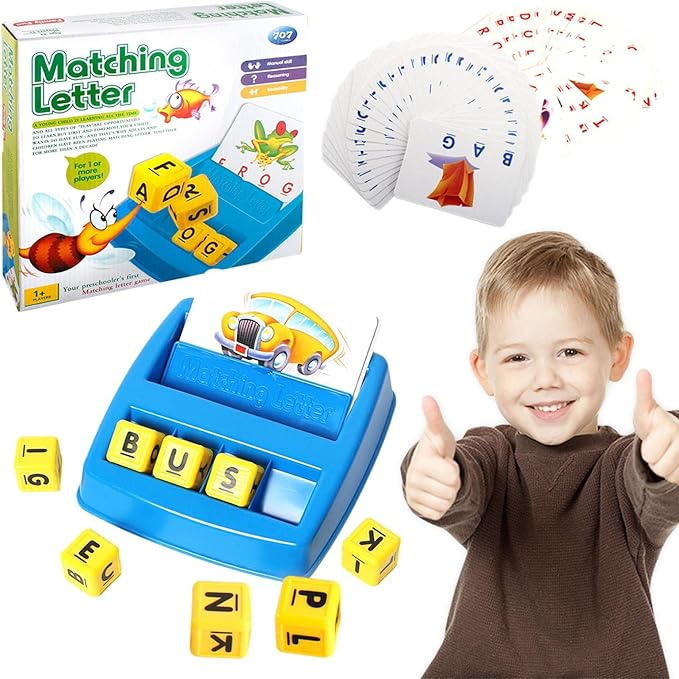 Matching Letter Game for Kids - Fun Educational T