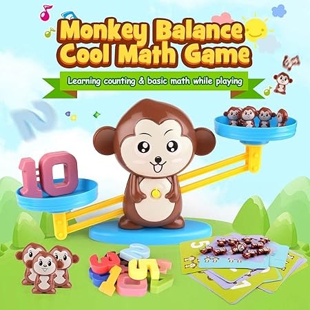 Monkey Balance Educational Toy – Fun Learning for Kids