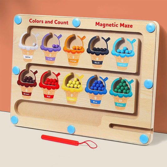 ABC Wooden Board– Educational Fun for Kids!