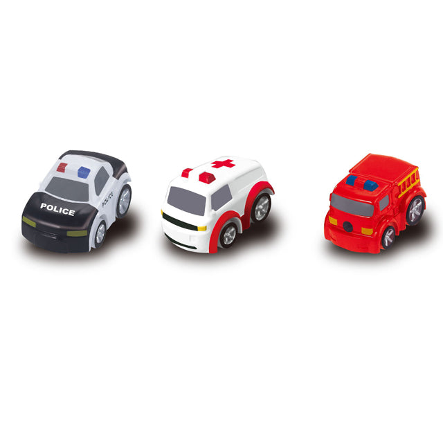 MiniRescue Wheels – Emergency Vehicle Toy Set