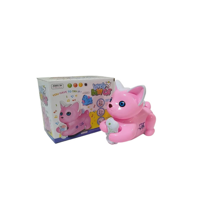 Lovely Baby Cat Musical Toy – Interactive Light & Sound Toy for Kids