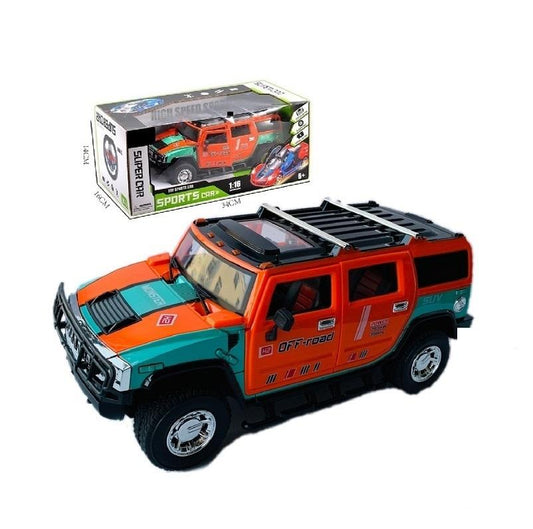 Diecast Off-Road SUV Toy Car – Hummer H2 Model