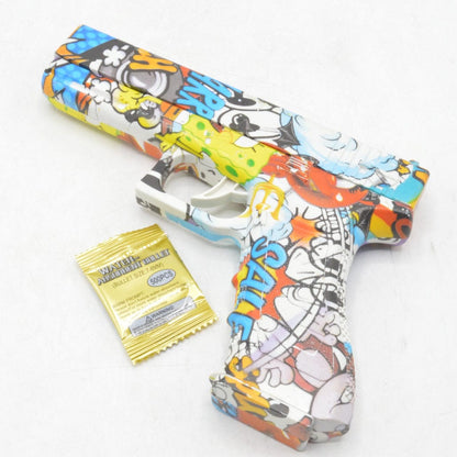 Large Size Graffiti Glock Toy Gun