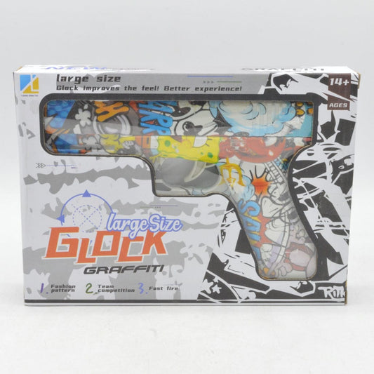 Large Size Graffiti Glock Toy Gun