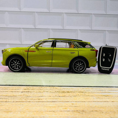Remote Control Die-Cast SUV Car – Rechargeable & Realistic Design