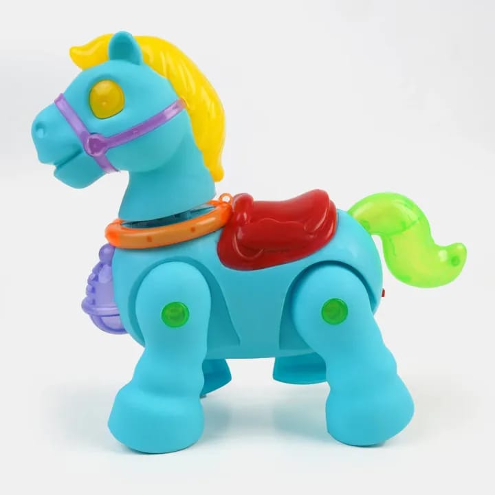 Colorful Plastic Horse Toy