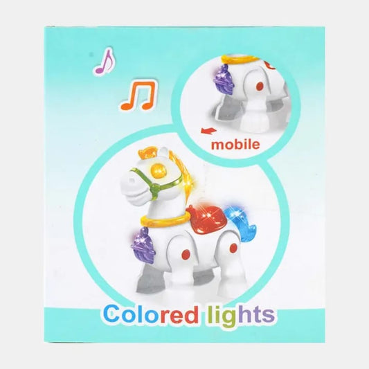 Colorful Plastic Horse Toy