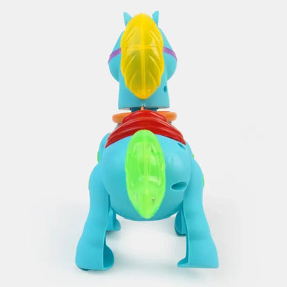 Colorful Plastic Horse Toy
