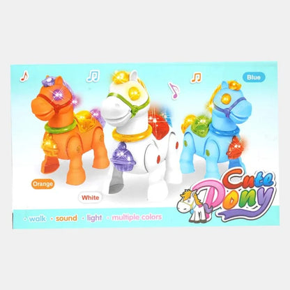 Colorful Plastic Horse Toy