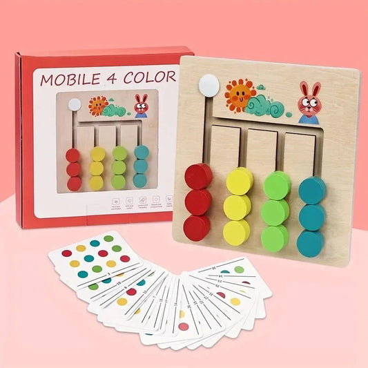 Wooden Color Sorting Educational Toy