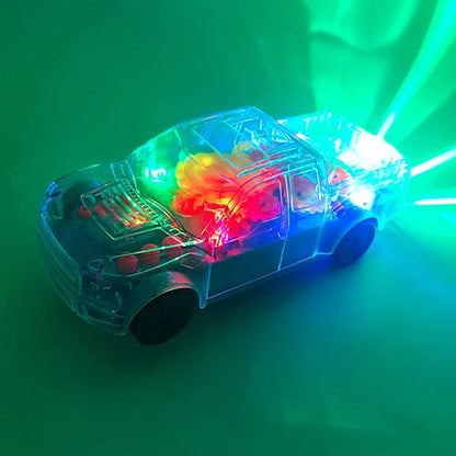 Transparent Gear Toy Car – Colorful Learning Fun for Kids!