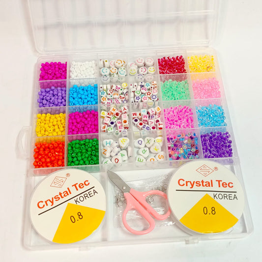 Colorful Alphabet & Bead Craft Kit