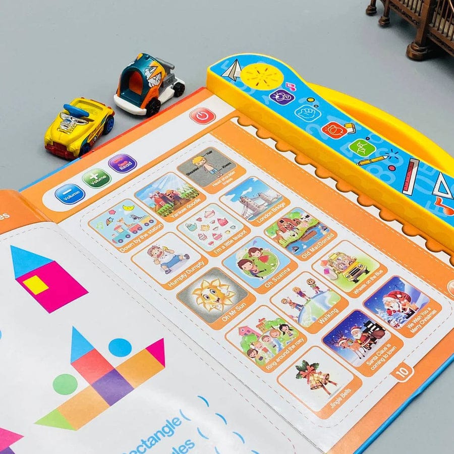 📘 Intelligence Learning Book for Kids – Interactive Educational Toy