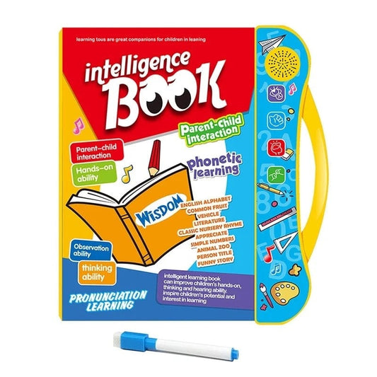 📘 Intelligence Learning Book for Kids – Interactive Educational Toy