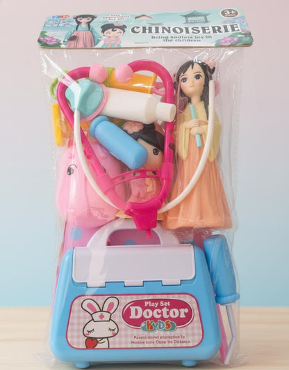 Doctor Play Set with Doll – Kids Medical Toy Kit