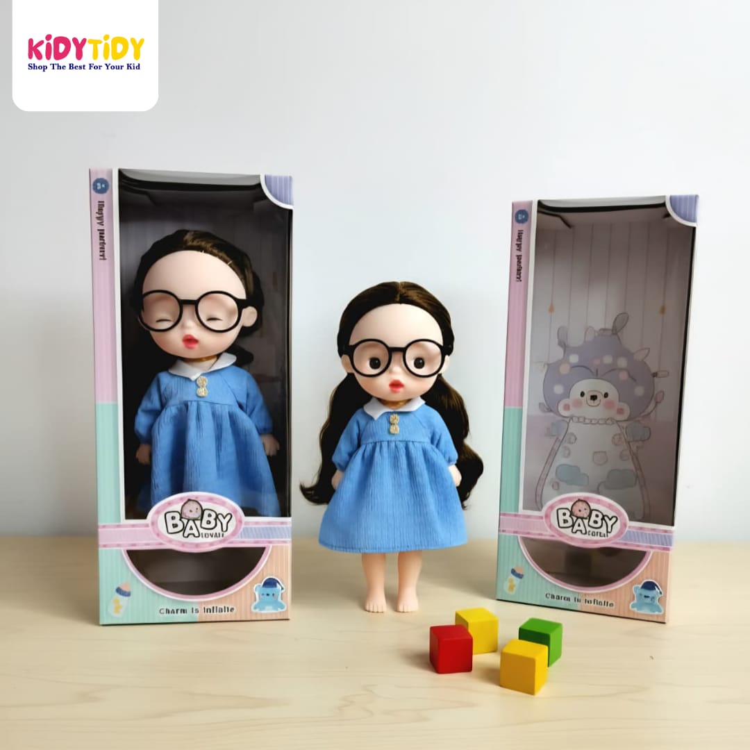 Baby Loveli Doll – Cute Fashion Doll with Glasses