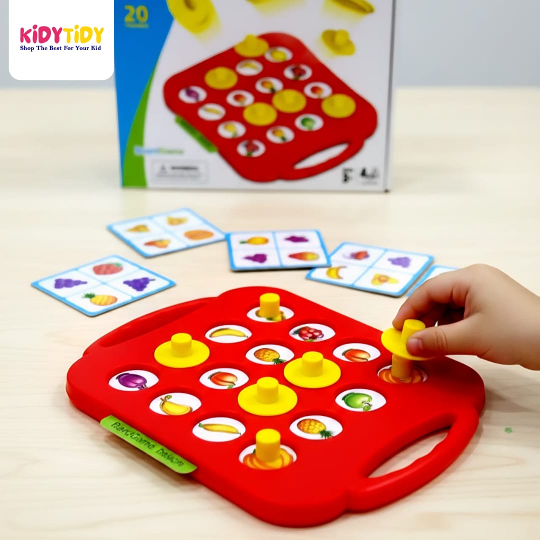 Fruit Matching Educational Puzzle Game