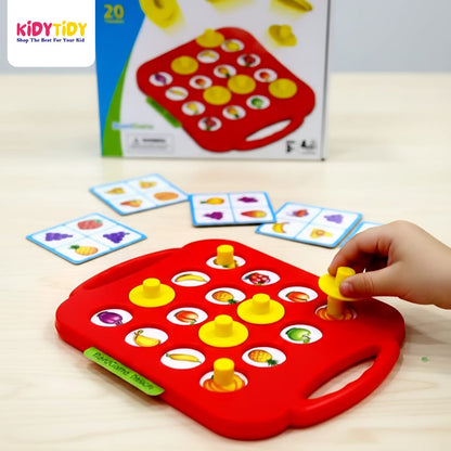 Fruit Matching Educational Puzzle Game