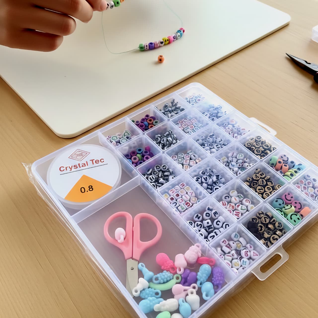 Colorful Alphabet Bead Set