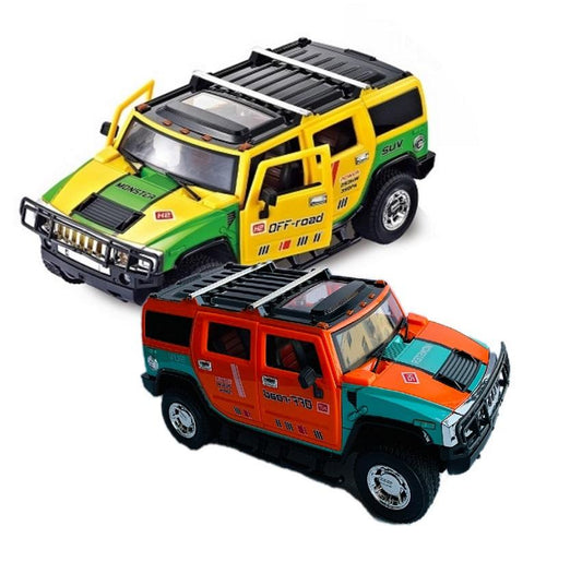 Diecast Off-Road SUV Toy Car – Hummer H2 Model