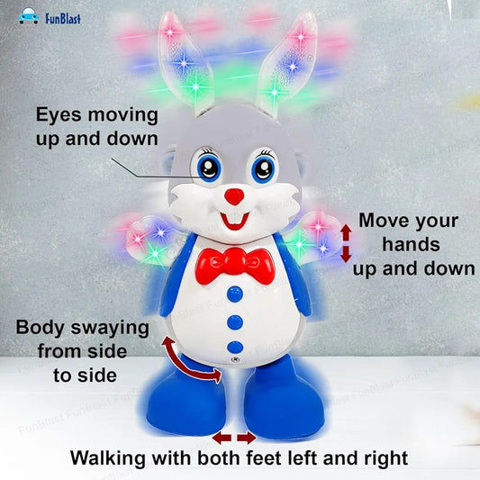 Dancing Rabbit Toy with Lights & Music – Interactive Fun for Kids