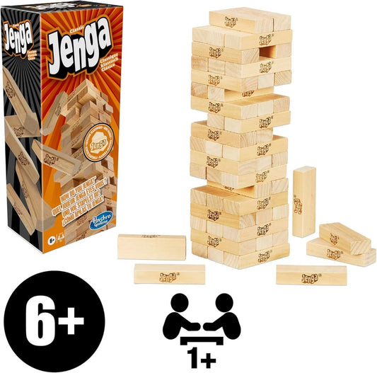 Classic Jenga – The Original Stacking Game