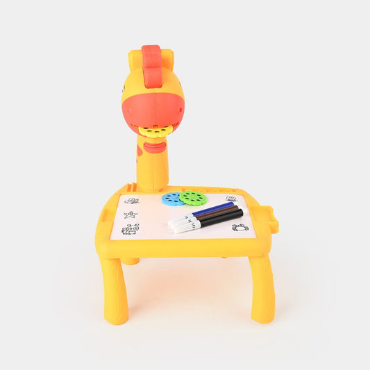 Giraffe Projector Art Desk for Kids