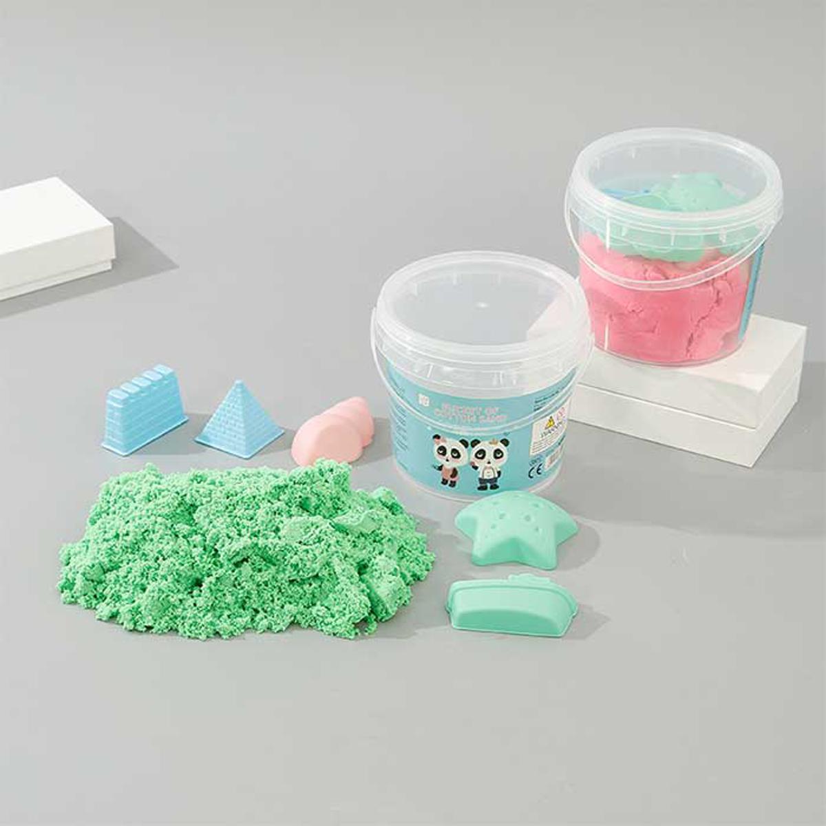 Magic Colored Sand with Molds – Creative Play Set