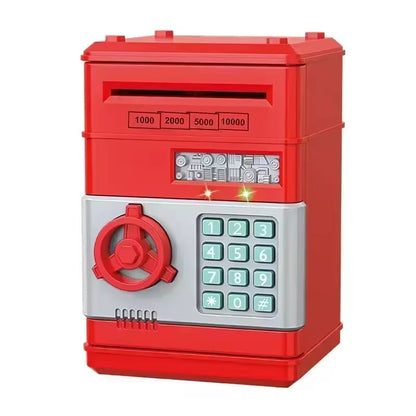 Kids' Electronic Code Piggy Bank - Pink ATM Safe