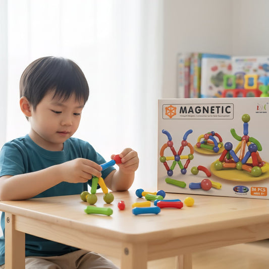 Magnetic Building Set – 36 Pieces Educational Construction Toy