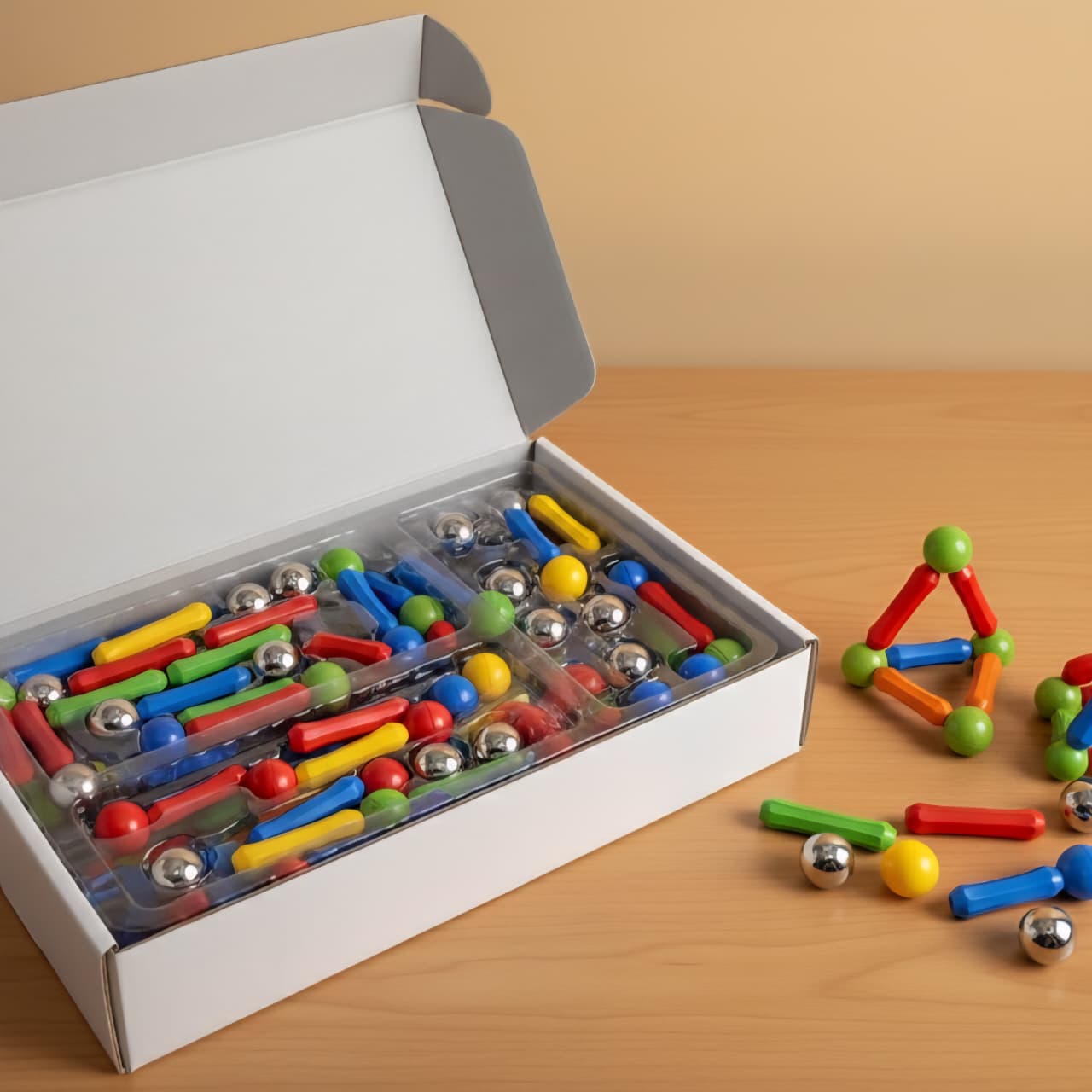 Magnetic Building Set – 36 Pieces Educational Construction Toy