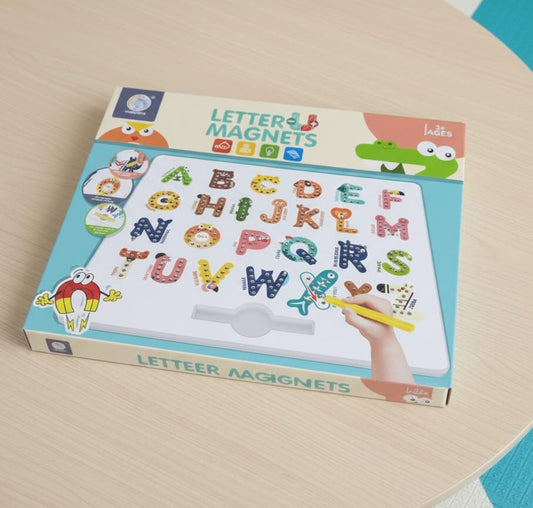 Magnetic Alphabet Learning Board for Kids